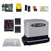DIEFFEMATIC KIT KV8 24V ENCODER AUTOMAZIONE PER CANCELLO SCORREVOLE CON SUNPOWER 2 BATTERIE