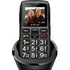 TELEFONO CELLULARE PER ANZIANI NONNI ARTFONE C1 TASTI GRANDI PULSANTE SOS VOLUME