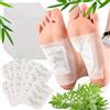 Kindax 100 Pezzi Cerotti Detox Per i Piedi Disintossicante Migliora la Circolazione
