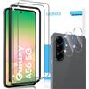 GEEMEE per Samsung Galaxy A56 5G Pellicola Vetro Temperato, 2+2 Pezzi Pellicola
