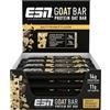 ESN GOAT Bar, barretta proteica all'avena, Salty Peanut, 12 x 55 g | Snack energetico ad alto contenuto di fibre, 14 g di proteine e 11 g di avena, dolcificata con datteri e miele