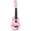 8305 - Chitarra Bambini a 6 Corde, in Legno, Rosa