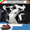 ESL SET 4 SPOILER ALI LATERALI CARBON LOOK CARENA FLAP PER YAMAHA YZF R125
