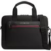 Tommy Hilfiger Th Foundation AM0AM14158 - Borsa porta computer, da uomo, colore: nero (nero), taglia unica
