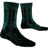 X-Bionic X-Socks Trek X Linen Calze da Trekking Unisex 39-41 | Tessuto con lino per ventilazione naturale, protezione caviglia e dita, 14 funzioni per comfort su ogni terreno