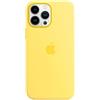 Apple Custodia Posteriore Silicone Magsafe Apple iPhone 13 Pro Max Lemon Zest Giallo