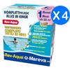 Mareva Rev Aqua Kit Risparmio 4 mesi Trattamento per Piscine da 18000 a 30000 lt