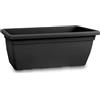 VECA Fioriera Rettangolare Anthea Cm 80 x 40 x 34H Col Antracite