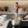 Frullatore a Immersione Potenza 800W Minipimer Lama in Acciaio Inossidabile