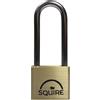Squire LN4LS Lion Ottone Lucchetto 5-Pin 40mm - 65mm Lungo Gancio HSQLN4212