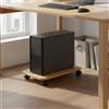 Carrello Porta Case Computer con Ruote Struttura Stabile per Ufficio