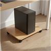 Carrello Porta Case Computer con Ruote Nessuna Installazione Richiesta