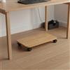 Carrello Porta Case Computer con Ruote Struttura Stabile per Ufficio