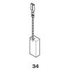 BricoGo Spazzole a Carboncino per Elettroutensili Modello 34 Bosch 1755 5 8 Pezzi