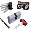 Securemme CILINDRO EUROPEO K2 0CK2 mm.45x45 (3200CCS45451X5) SECUREMME