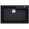 FRANKE 114.0686.806 LAVELLO MONOVASCA 78X50CM IN FRAGRANITE NERO