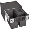 BLANCO 526202 Select II 50/3 - Sistema di raccolta differenziata, colore: Nero