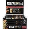 ESN GOAT Bar, barretta proteica all'avena, frutti di bosco, 12 x 55 g | Snack energetico ad alto contenuto di fibre, 14 g di proteine e 11 g di avena, dolcificata con datteri e miele