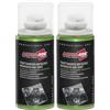 AMBRO-SOL SPRAY YOUR FACTORY OF AEROSOL Ambro-Sol A467 Igienizzante Abitacoli Monouso One-Shot, Neutralizza gli Odori Sgradevoli da Sedili, Rinfresca l'Ambiente, Bomboletta Spray 150 ml (Confezione da 2)