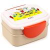 Puckator Porta Pranzo Bento con Posate e Chiusura a Clip - Pippi Calzelunghe