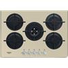 HOTPOINT HAGD 72S/CH PIANO COTTURA 73CM 5 FUOCHI A GAS - IN VETRO CHAMPAGNE