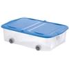 TONTARELLI CONTENITORE STOCK-BOX MERAVIGLIOSO CON RUOTE- - cm.60x40x17h. lt.25 - 4 pezzi...