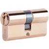 ISEO SERRATURE CILINDRO SAGOMATO 8209 ISEO OTTONE CHIAVI 3 CAMMA DIN MM 80 30+50