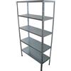 PROMETAL SCAFFALE KIT 5 RIPIANI AD INCASTRO PROMETAL - ZINCATO CM 40X100 H.CM 194- 1 c...