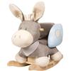 Nattou Schaukeltier Esel Cappuccino, 10-36 Monate, 60 x 39 x 50 cm, Blau
