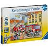 Ravensburger Italy Ravensburger 10822 I nostri pompieri- Puzzle da 100 pezzi
