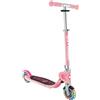Globber - FLOW FOLDABLE JUNIOR LIGHTS - monopattino pieghevole a 2 ruote con manubrio regolabile e ruote luminose, dai 3 anni, per bambini principianti