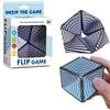 Cubo Magico 3D Infinito - Rompicapo Geometrico Anti-Stress - Fidget Toy 3D Flip