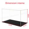 Odoria Teca Plexiglass Grande Vetrina Acrilico Espositore per Action Figure Modellino