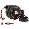 Outsunny Avvolgitubo Retrattile 30m con Riavvolgimento Automatico