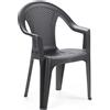Progarden SEDIA ISCHIA cm. 54x56x81 h col. Antracite