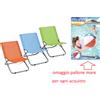 CECARO GROUP Spiaggina Pieghevole in Tessuto mare leggera pratica 48x56xH70 tessuto textiline