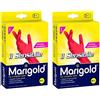Vileda Marigold Il Sensibile 145678 Guanto, Minimo Spessore, Felpato in Puro Cot