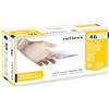 Reflexx R46, Guanti in Lattice senza Polvere Gr. 5.7, 100 Pezzi, Ambrato