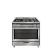 GLEM GAS ST96TMI CUCINA 90X60 5 FUOCHI A GAS FORNO ELETTRICO 104 LT INOX