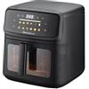 MELCHIONI FRIGGITRICE AD ARIA MARTINA 10LT 2100W DISPLAY COLORI NERO