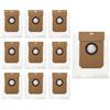 MIRTUX 10 sacchetti di ricambio per aspirapolvere Cecotec Conga 11090 13090