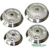 Ariston Indesit Hotpoint KIT BRUCIATORI IN ALLUMINIO 2 FORI PER PIANO COTTURA 4 FUOCHI ARISTON HOTPOINT