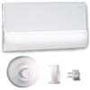 Pucci PLACCA DI COPERTURA + PULSANTE PER CASSETTA INCASSO Bianco PUCCI 80007510