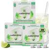 Waterdrop® Frosted Lime - 36 Cubetti Waterdrop per Acqua Dal Gusto Frizzante Di