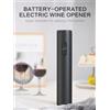Cecaro Group Apribottiglie elettrico automatico a cavatappi con batteria ricaricabile