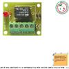 Securvera Relè Per Uscite Open Collector 12 V 50 mA 1 Scambio 2 A Interfaccia Led Allarme