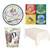 decorata party KIT COORDINATO HARRY POTTER COMPLEANNO PIATTI BICCHIERI TOVAGLIOLI TOVAGLIA