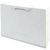 GENERICA SCARPIERA MODULARE RATTAN BIANCO CM 51X17,3 H.CM 40,1