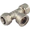 BAMPI Tee Multistrato Filetto Femmina Bampi Ottone 16 mm x ½ 10 Pezzi
