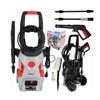 DEDRA idropulitrice da giardino, 1700 W, 120/180 bar, 420 l/h, pompa in alluminio, contenitore per la pulizia integrato, spegnimento automatico, tubo flessibile lungo, 6 m